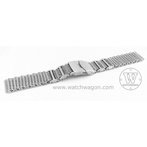 Stainless Steel Shark Mesh Bracelet with removable links 20mm