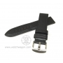 Paros Genuine Calf Leather Watch Strap - Type H Black