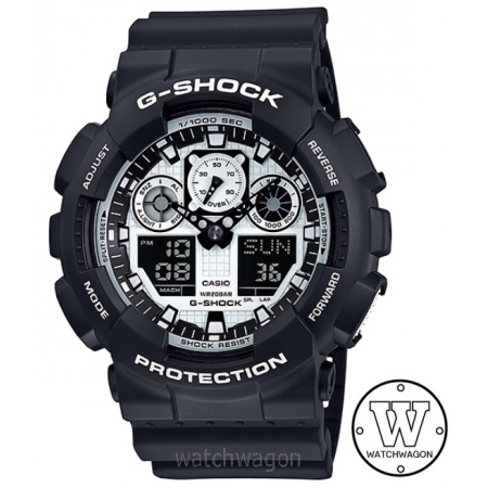 Casio G-Shock GA-100BW-1A