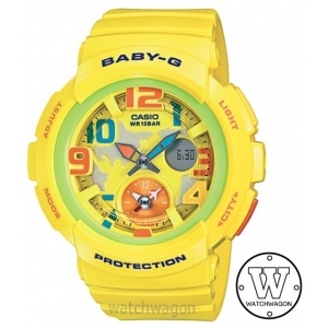 Casio Baby-G BGA-190-9B (dual dial time display)