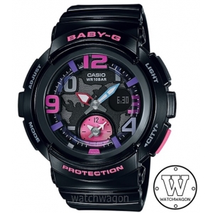 Casio Baby-G BGA-190-1B (dual dial time display)