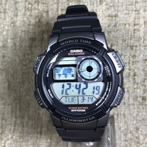 Casio Digital Men's Sports Watch AE-2100W-1A