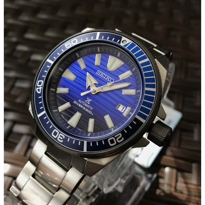 Seiko Prospex Special Edition SAVE THE OCEAN Samurai Automatic 200m Divers  SRPC93K1 - Watchwagon