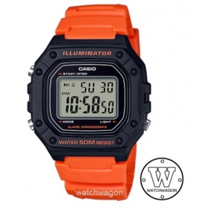 Casio Standard Unisex Digital Watch W-218H-2A