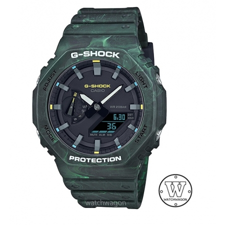 Casio G-Shock GA-2100FR-3A Carbon Core Guard
