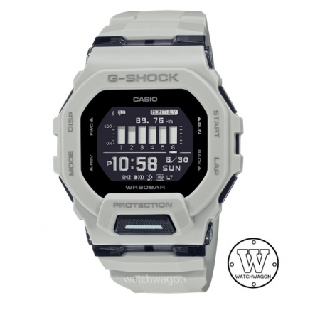 Casio G-Shock G-SQUAD GBD-200UU-9 Grey Bluetooth Digital Watch