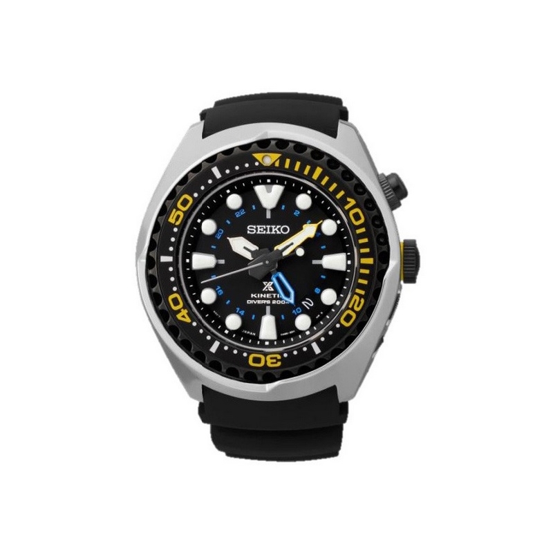 Seiko Prospex Kinetic GMT 200m Air Divers SUN021P1 - Watchwagon